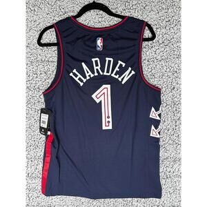 James Harden Philadelphia 76ers City Edition Jersey Size S Fanatics NWT